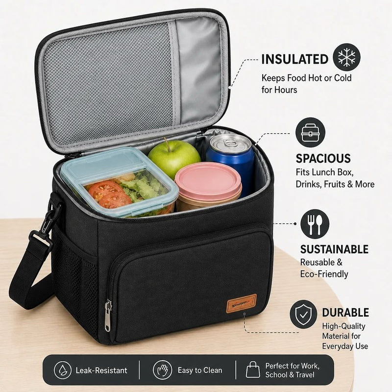 Insulated Lunch Box Bag