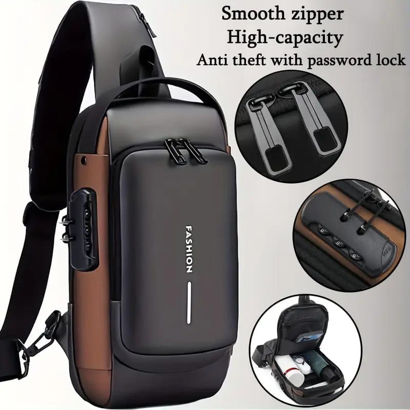 Anti-Theft Cross Body Bag