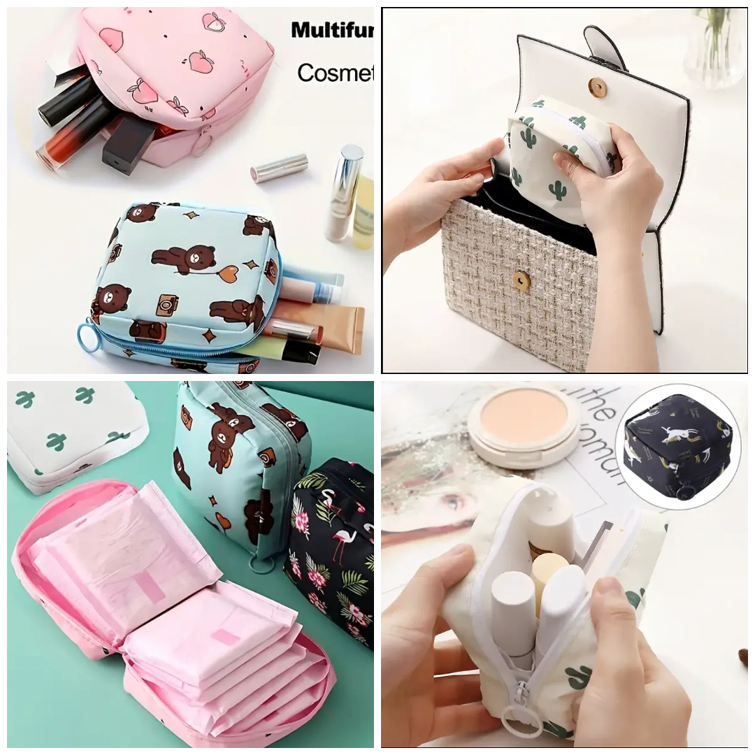 Women Portable Pouch Cosmetic Bags