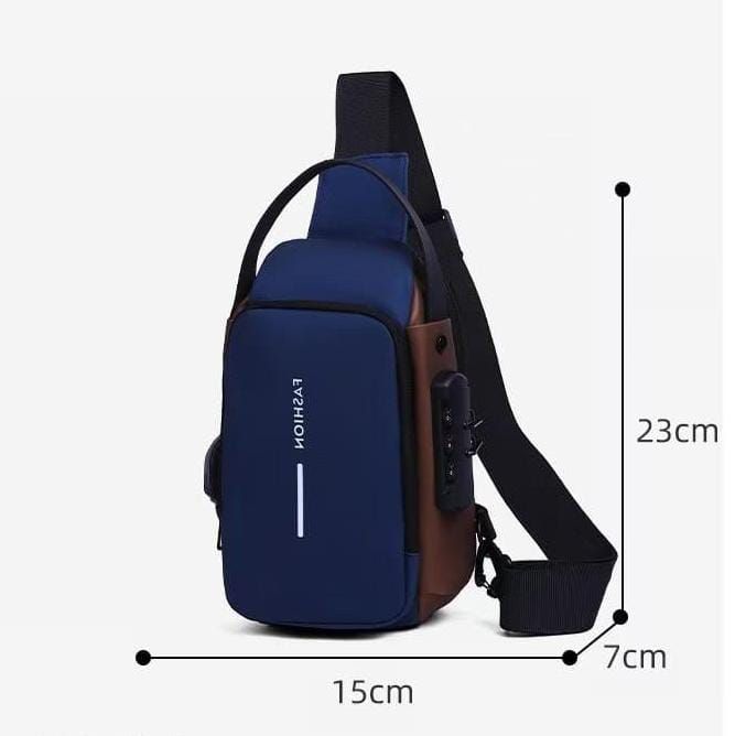 Anti-Theft Cross Body Bag
