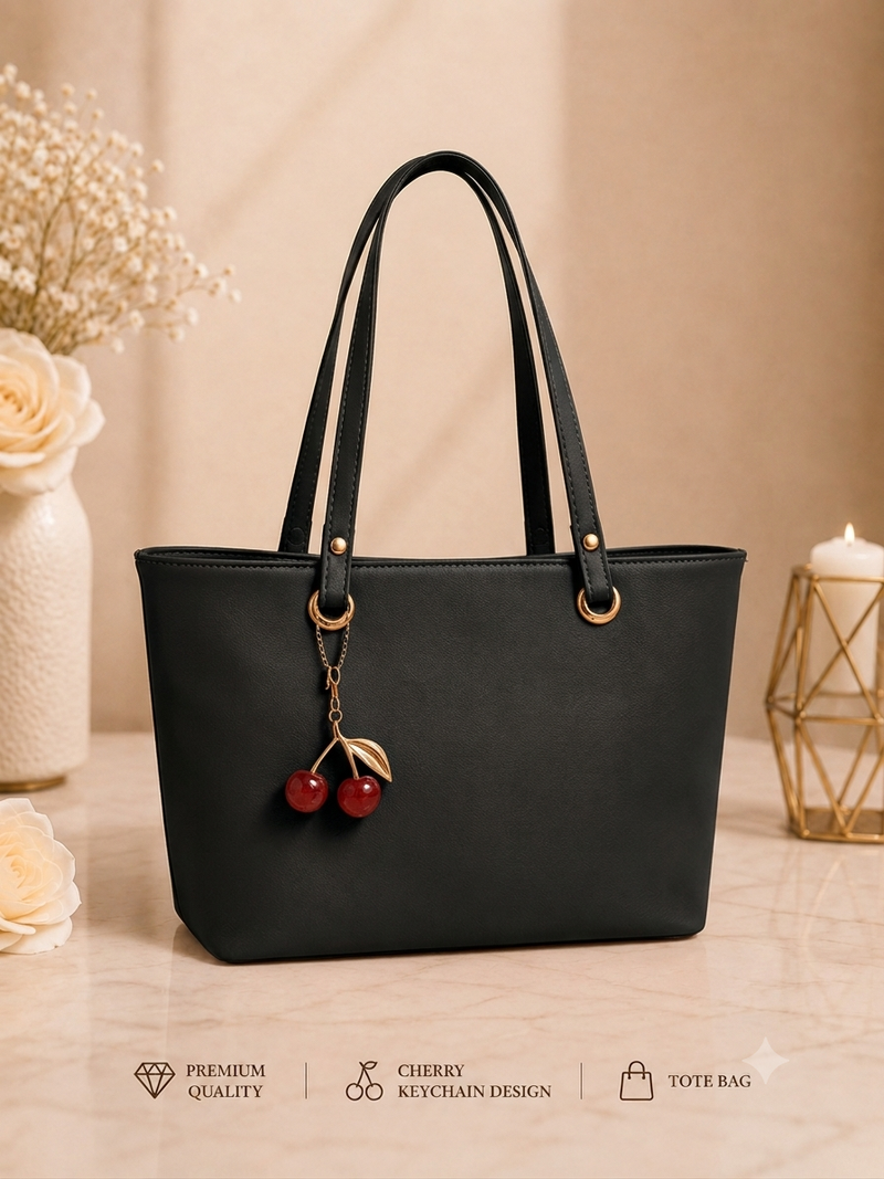 Women's Tote Bag with Dual Zip