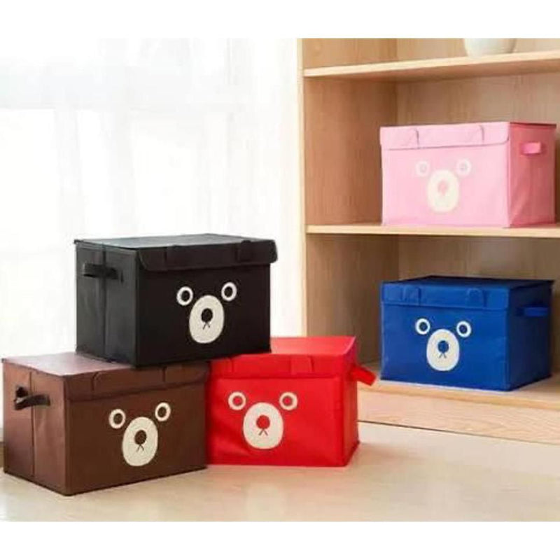 Cute Bear Folding Storage Box
