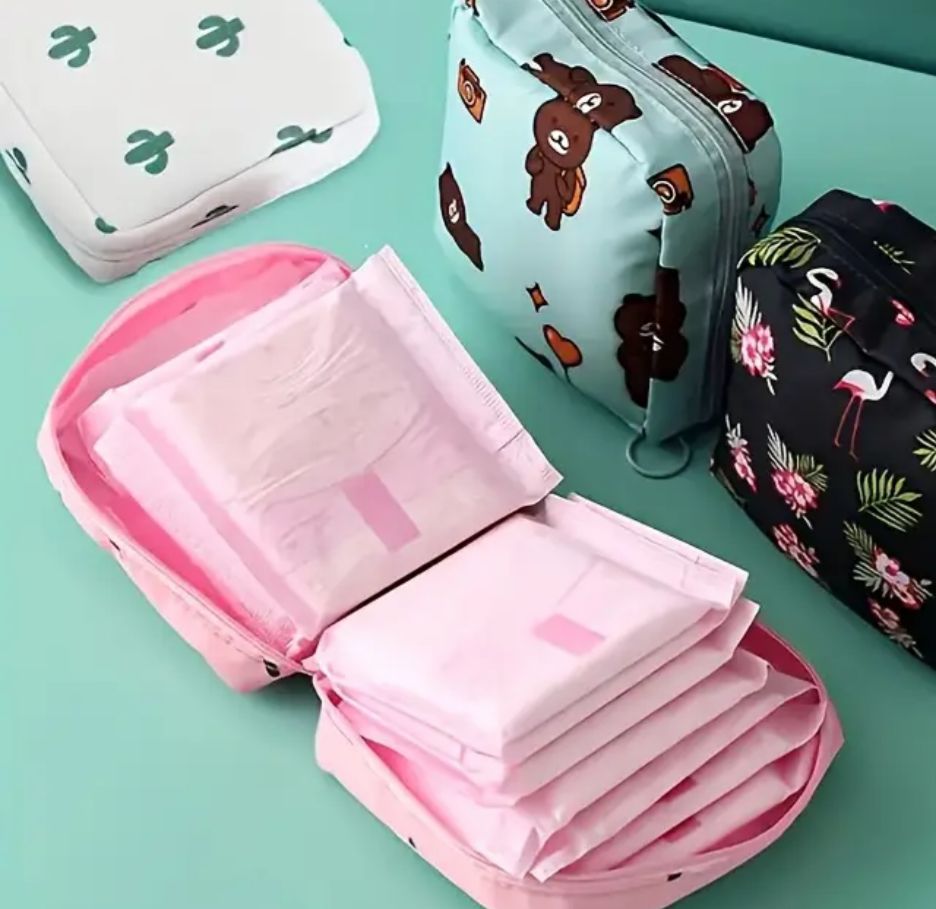 Women Portable Pouch Cosmetic Bags